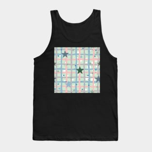 Stars Pattern Tank Top